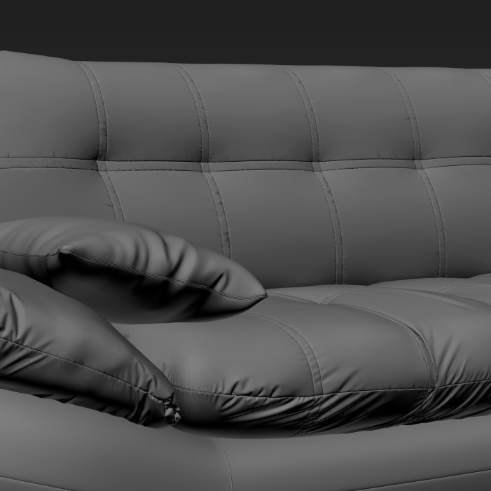 Sofa modeling.